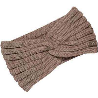 Pletená čelenka s uzlem PLETEX L462 Barva: Kašmírová
