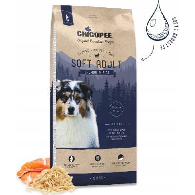 Chicopee Classic Nature Soft Adult Salmon & Rice 15 kg