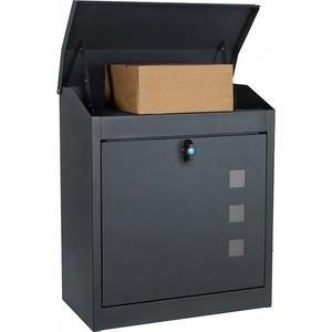 JUMI Пощенска кутия 2в1, 52x43x24см, поцинкована стомана, антрацит 41249 (CM-316386)