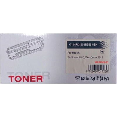 Тонер касета за Xerox Phaser 6510/WC 6515 - Black - 106R03480 - XT-106R03480 - Neomax - Неоригинална, заб. : 5500 брой копия (XT-106R03480)