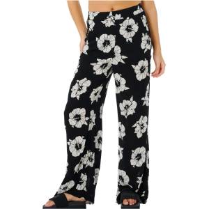 Rip Curl Дамски ежедневен панталон Rip Curl Women's Party Pack Beach Pant Casual trousers - Black / Off White (107-4339-0114)