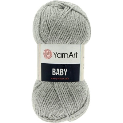 YarnArt Baby 195 sivá