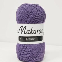Makaron Reknit fialová 2mm
