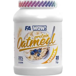 Fitness Authority WOW ! Protein Oatmeal | 20% Protein - No Sugar Added [1000 грама] Банан