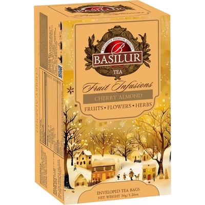 Basilur Christmas Fruit Cherry Almond 20 x 1,8 g