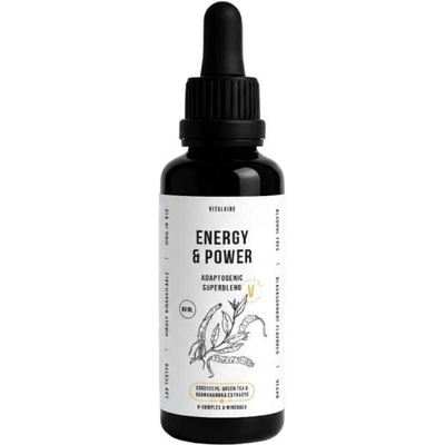 Vitalvibe Energy & Power Adaptogenic Superblend černý rybíz 60 ml