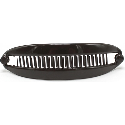 Spona banánek tmavě hnědá – Zboží Dáma