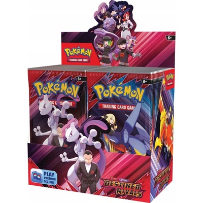 Pokémon TCG Destined Rivals Booster Box – Zboží Dáma