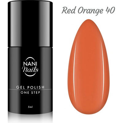 NANI gel lak One Step Red Orange 5 ml