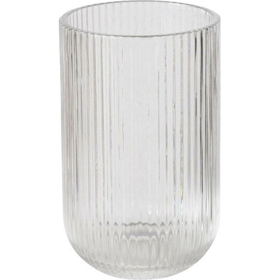Boltze Sklenice na vodu RIGANO, drážkované sklo, 320 ml