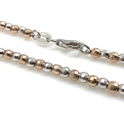 Jan Kos jewellery stříbrný náramek kuličky 12115351