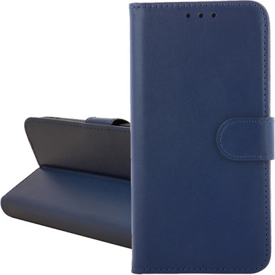 Gigapack iPhone 16 Pro Max GIGAPACK Tok стоящ, с кожен ефект FLIP, калъф за настолен компютър, СИНЬО GP-171397 (GP-171397)