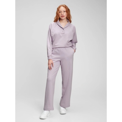 GAP Tepláky vintage high rise fialová