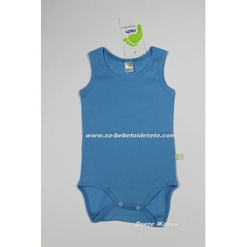 Image 1 of Rach Едноцветно боди потник, 68 /синьо/