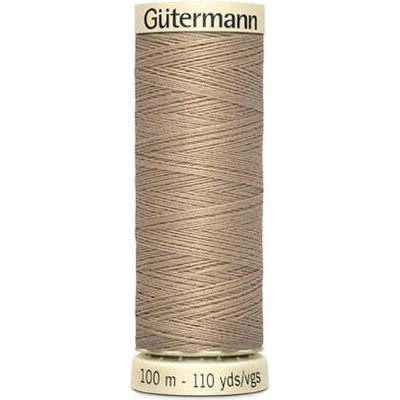 Nit PES Gütermann 100 (100m) - univerzální barva 215 - béžová
