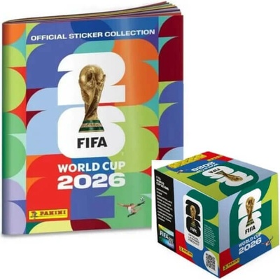 Panini Fifa World Cup 2026 stickers kombo 50 balíčkov a u album