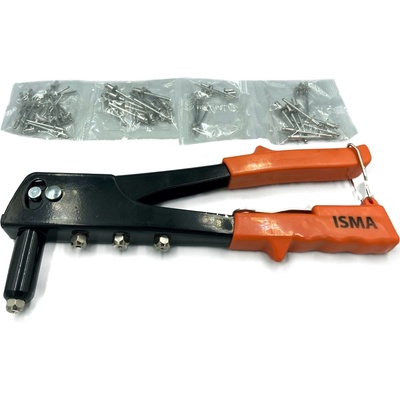 ISMA ISMA Nýtovací kleště 240 mm + nýty – Zboží Dáma