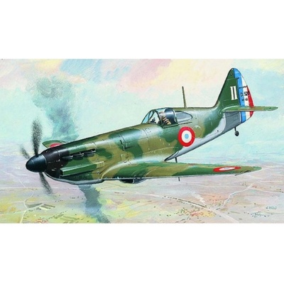 Směr Model Dewoitine D 520 11 x 14 cm 1:72