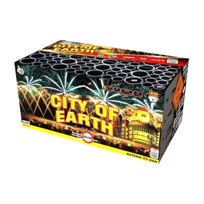 Sestavený ohňostroj CITY OF EARTH 84 ran