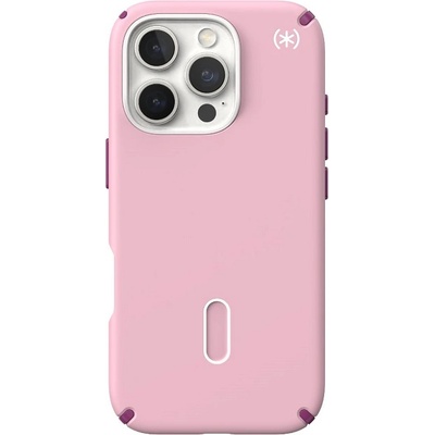 Speck Калъф Speck - Presidio 2 Pro, iPhone 16 Pro, MagSafe, розов (150700-3250)