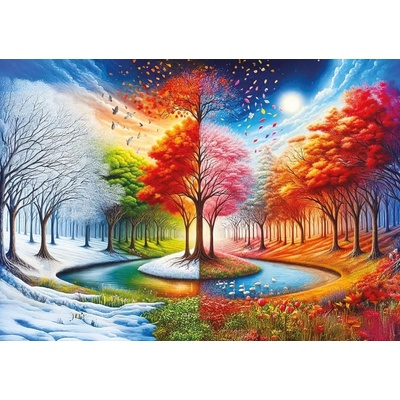 Art Puzzle - Puzzle Four Worlds - 2 000 piese