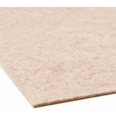 Filc / plsť dekorativní 3mm béžová - 1 ks