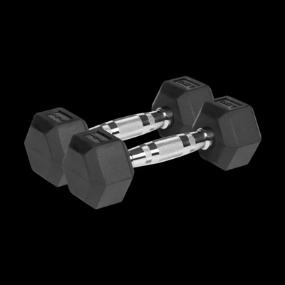 REBEL ACTIVE HEX pogumované litinové 2 x 2,5 kg