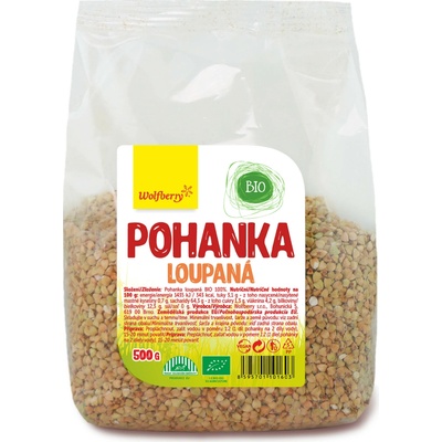 Wolfberry Pohánka lúpaná BIO 0,5 kg