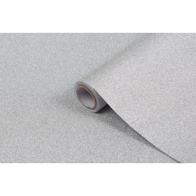 d-c-fix Samolepící třpytivá folie Stříbrné třpytky, šíře 67,5cm, rozměry šíře 67,5 cm, 2m