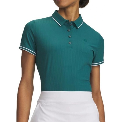 Under Armour Dámska polokošeľa Drive Chill SS Polo Rack Green White Rack Green