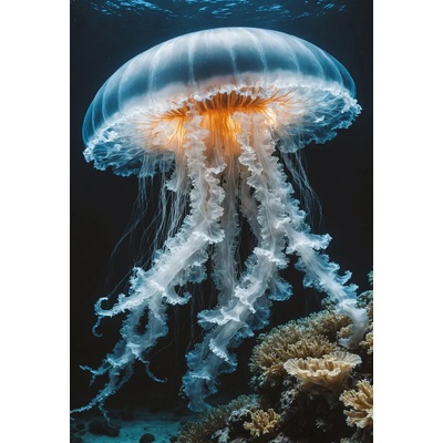 Interdruk - Puzzle Colourf. Nature: Jellyfish - 250 piese