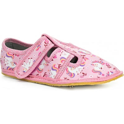 KTR Unicorn ružové Barefoot papuče