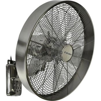 ZEVENTI - Стенен вентилатор freeze 50w/230v Ø 40 см хром + дистанционно управление (zv0020)