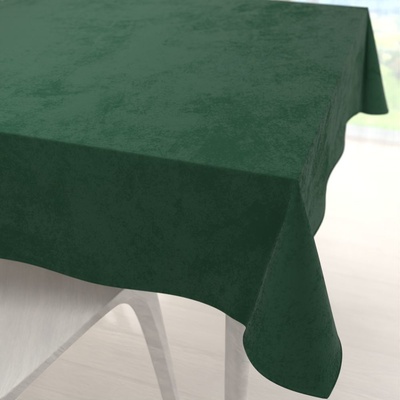 Biante Sametový čtvercový ubrus Velvet Premium SVP-012 Zelený 110x110 cm