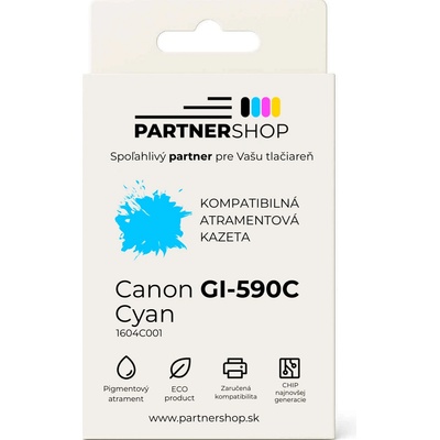 Atrament PartnerShop Canon GI-590C - kompatibilný
