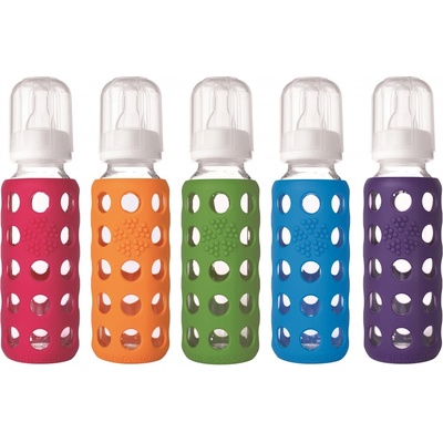 Lifefactory láhev raspberry 250ml