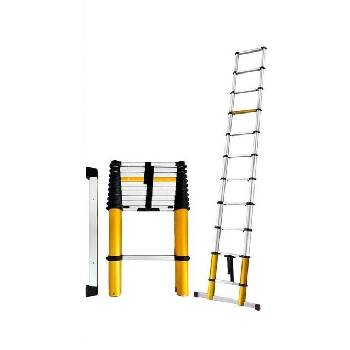 DRABEST Алуминиева телескопична стълба, 3.20 метра работна височина с 11 стъпала, drabest tele max (0383319)