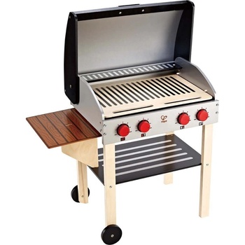 HaPe International Дървена играчка Hape - Грил с продукти (H3127)