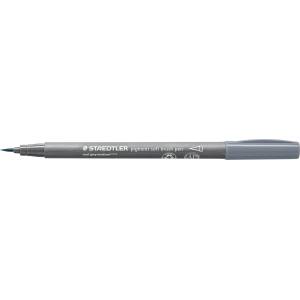 STAEDTLER Флумастер Staedtler Pigment soft Brush 372, сив 87 (31658-А-СИВ 87)