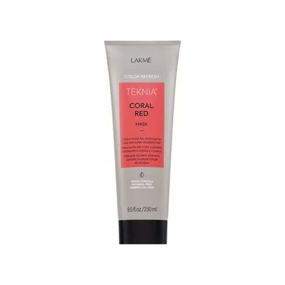 Lakmé Teknia Color Refresh Coral Red Mask подхранваща маска с цветни пигменти за съживяване на червените оттенъци 250 ml