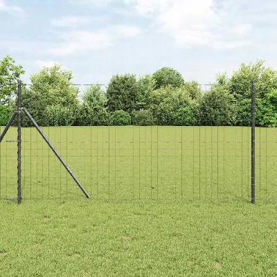 Sada pletiva Euro Fence 2 Šedá Kovová 25 x 1,2 m Odolná