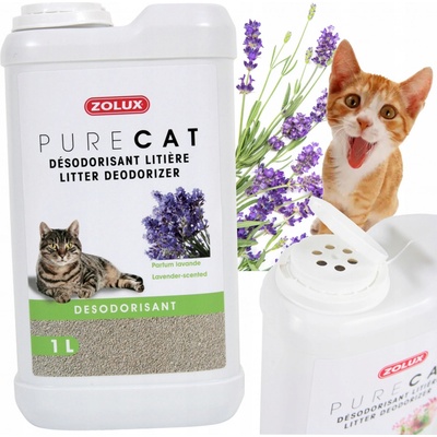 Zolux Deodorant PURECAT levandule 1l – Sleviste.cz