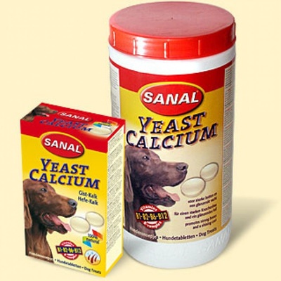 Nederma BV Sanal Yeast Calcium kalciové tablety 100 tbl