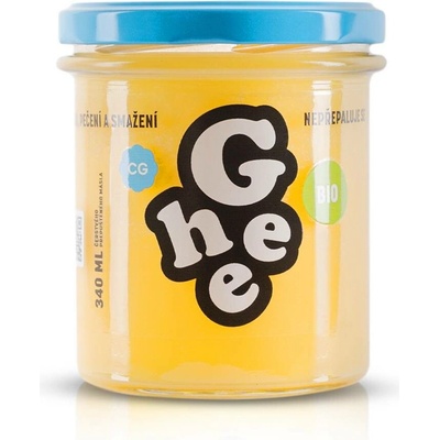 České Ghíčko Ghee přepuštěné máslo BIO 340 ml