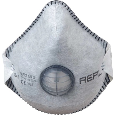 ČERVA EXPORT IMPORT a. s Refil 1041 / Оформен респиратор ffp2 с клапан (10 броя/опаковка) (0701013399999)