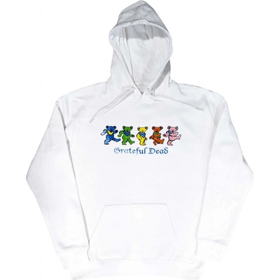 Grateful Dead mikina Dancing Bears Biela