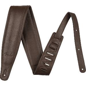 Fender 3.5 Premium Leather Brown Каишка за китара (0990622103)