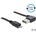 Delock 83384 EASY-USB 2.0 -A мъжки извит ляв / десен USB 2.0 micro-B мъжки кабел, 3 м (83384)
