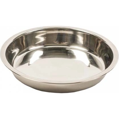 DUVO+ Plytká nerezová miska pre šteňatá 20 cm 740 ml
