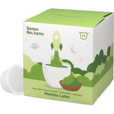 Senso Nocturno | Matcha Latte - 16 капсули за Dolce Gusto®